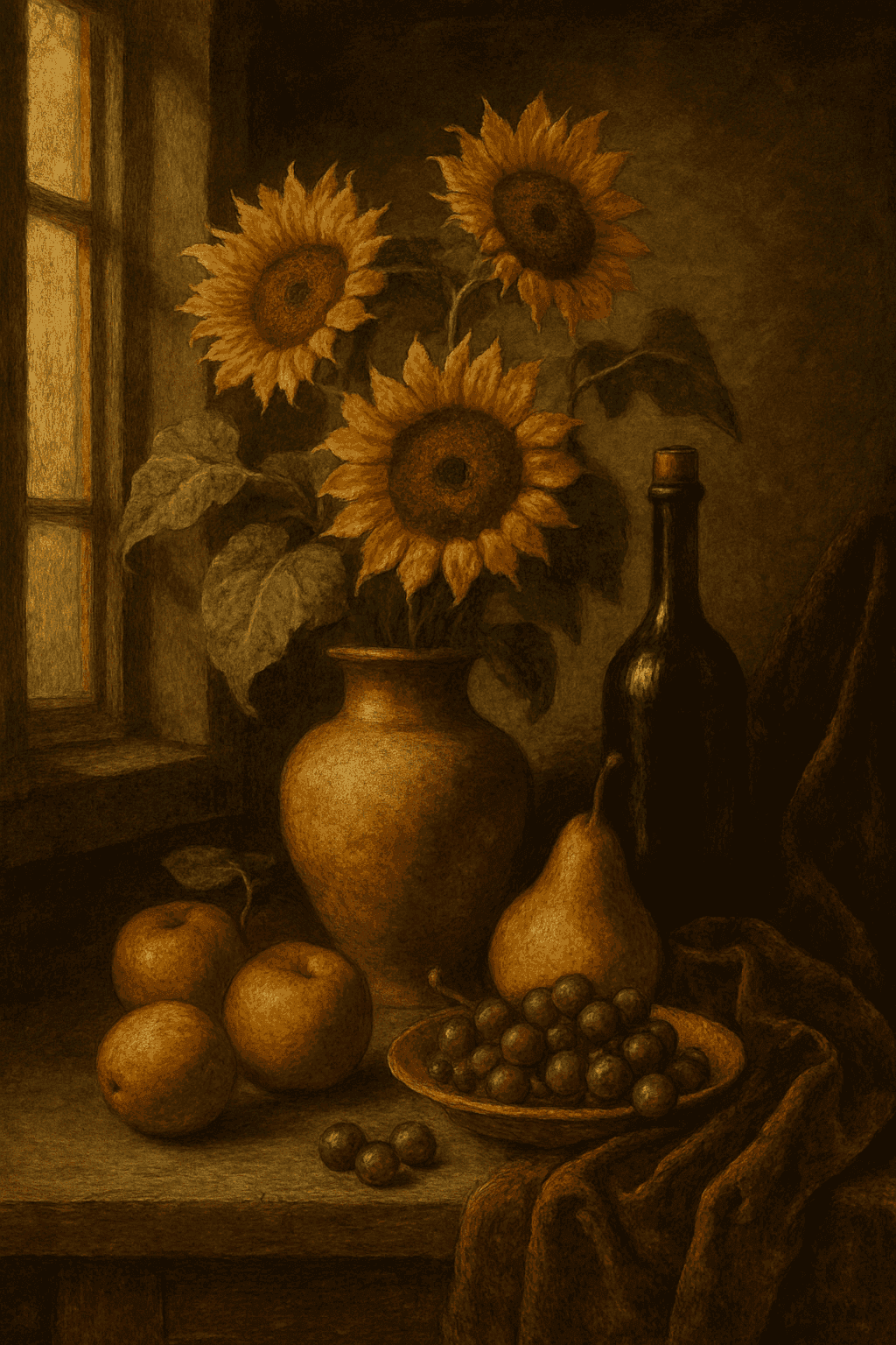 레오나르도 다 빈치 스타일 artwork example