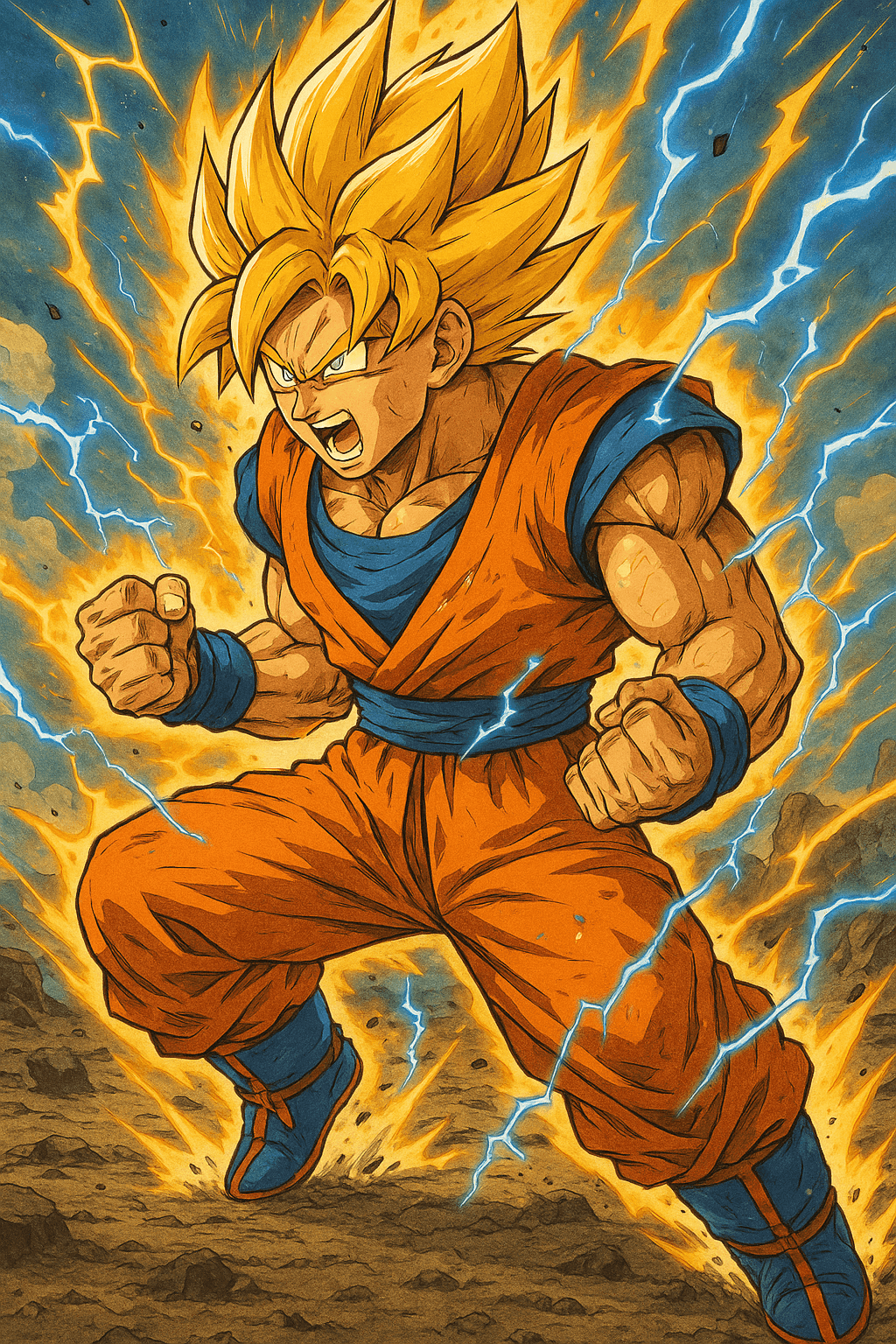 龙珠风格 artwork example