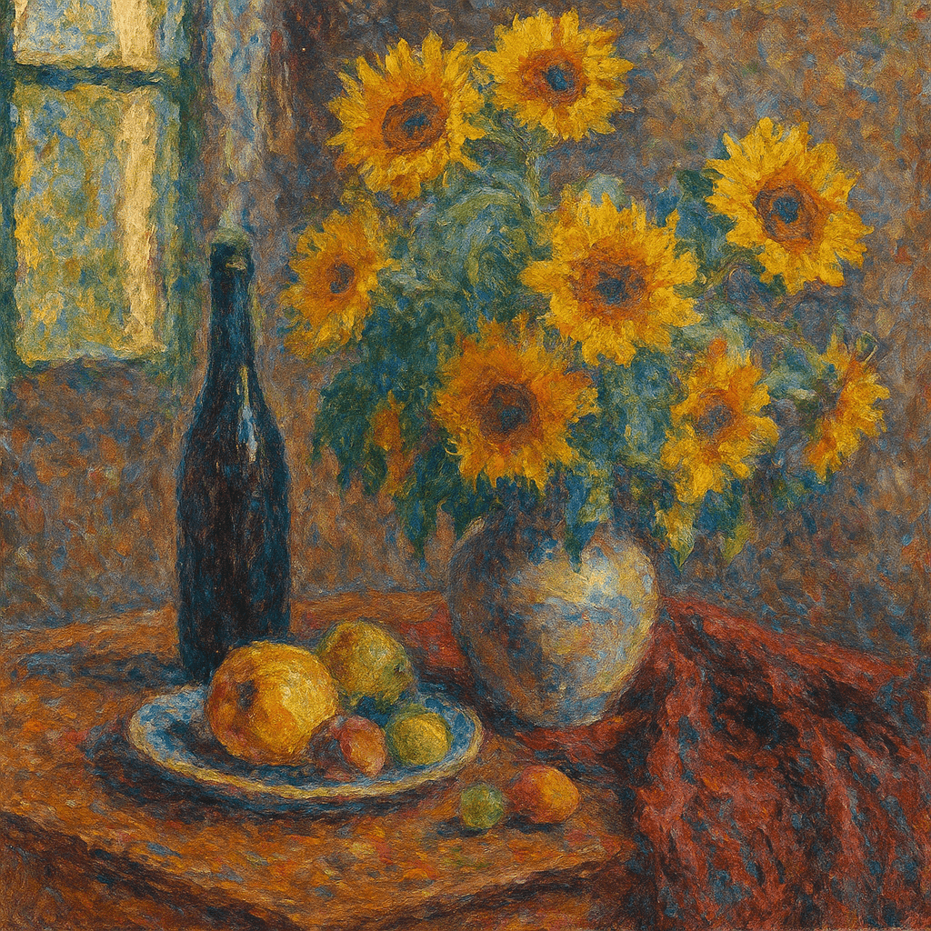 Monet-Stil artwork example