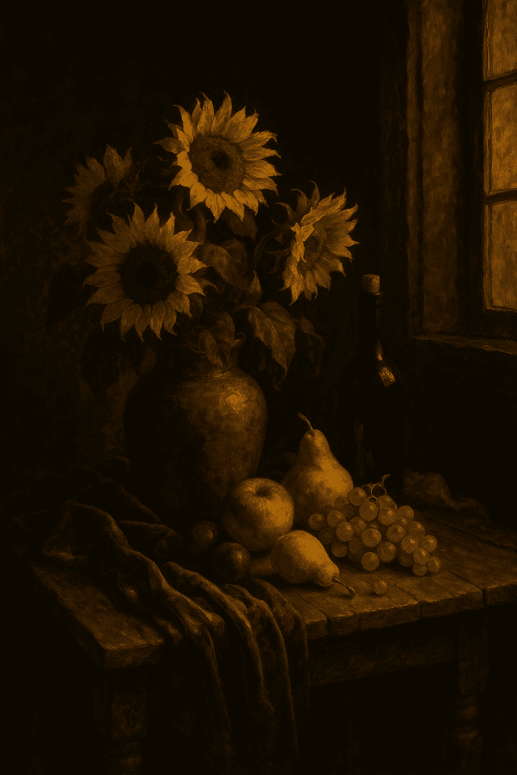 伦勃朗风格 artwork example