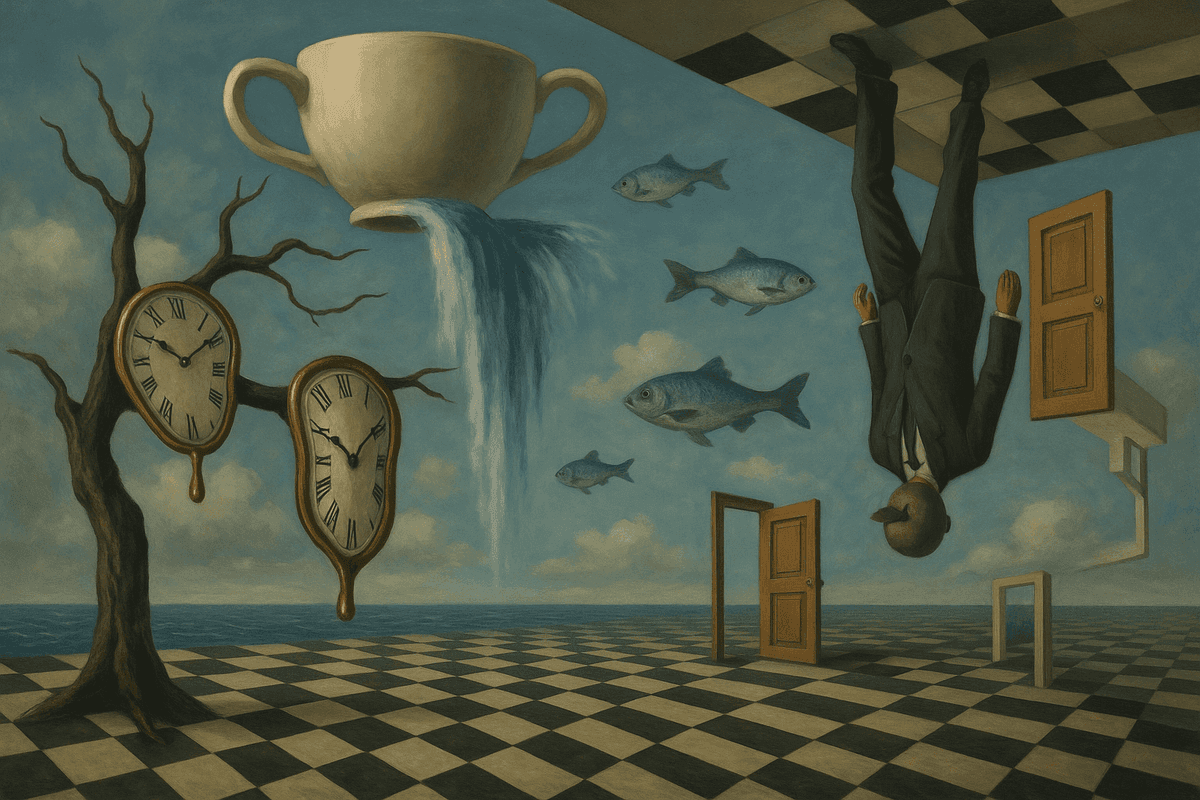 シュルレアリスムスタイル artwork example