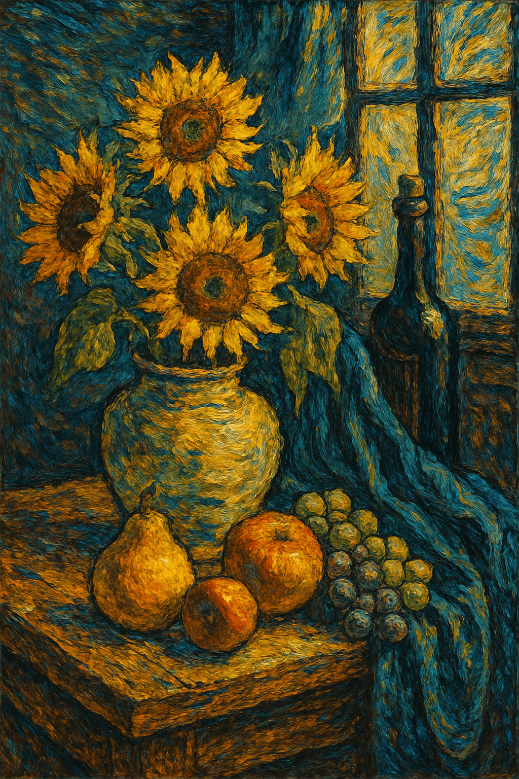 Estilo Van Gogh artwork example