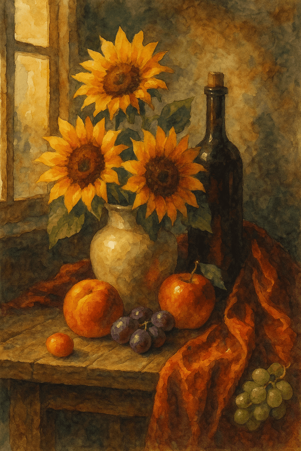 水彩风格 artwork example