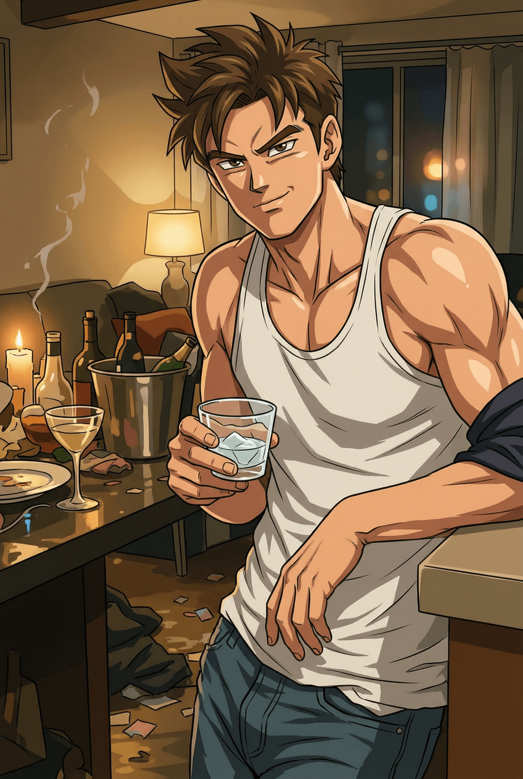 Create this image in Dragon Ball Style